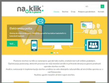 Tablet Screenshot of na-klik.si